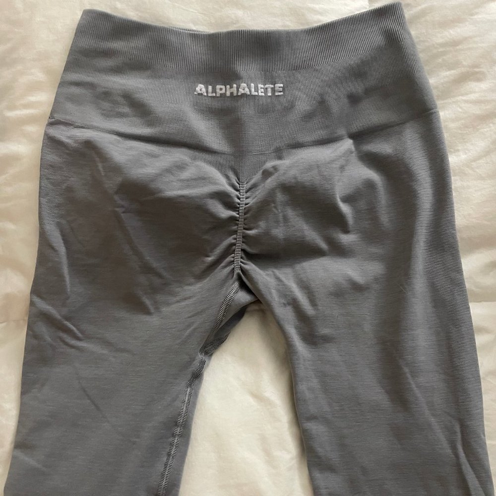 Alphalete grey amplify leggings
